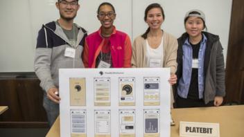students with project